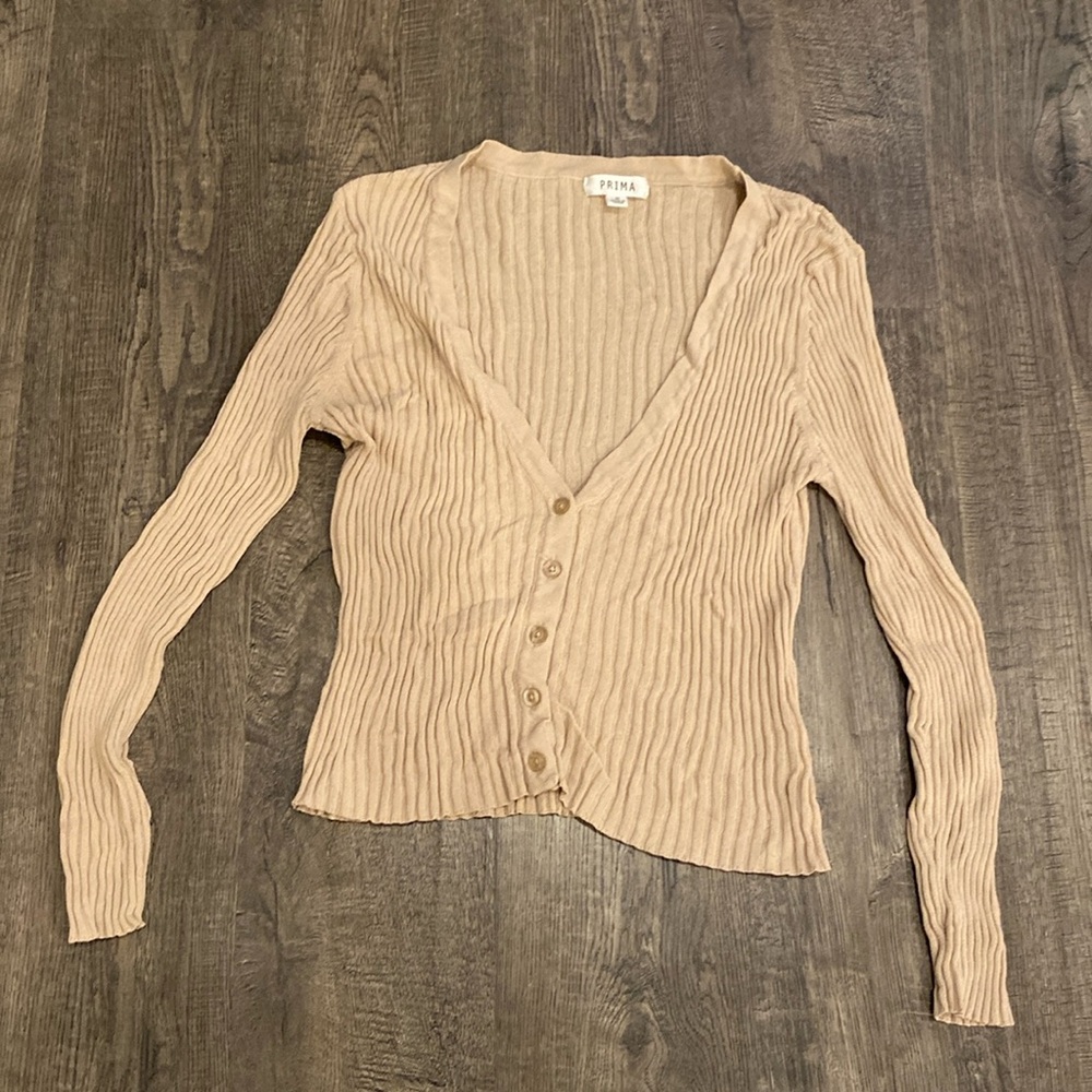 Women’s long sleeve Ribbed bottom up by PRIMA Size M